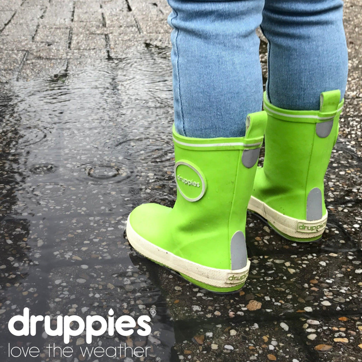 Druppies: kalosze dziecięce Fashion Boot - Noski Noski