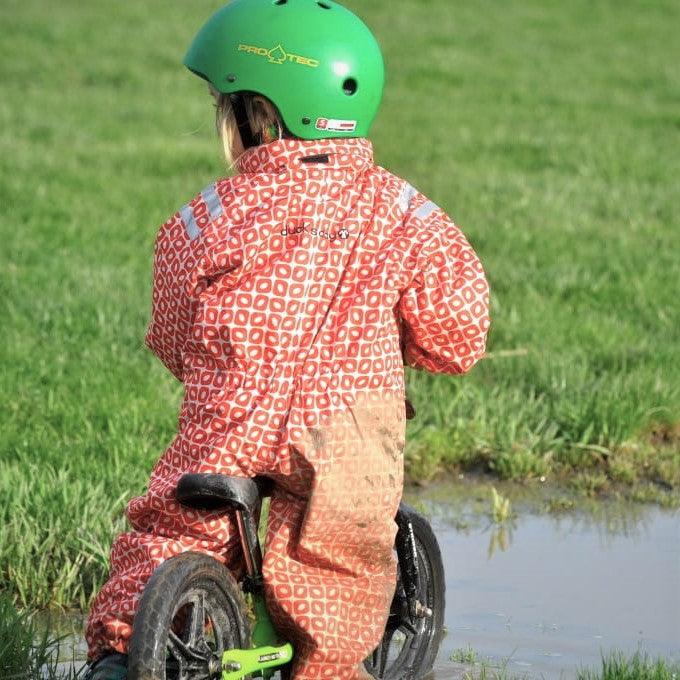 Ducksday: całoroczny kombinezon przeciwdeszczowy Rainsuit 104-110 4-5 lat - Noski Noski