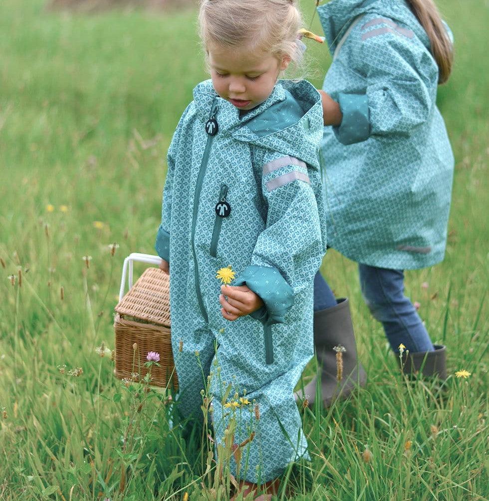 Ducksday: całoroczny kombinezon przeciwdeszczowy Rainsuit 104-110 4-5 lat - Noski Noski