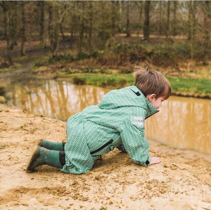 Ducksday: całoroczny kombinezon przeciwdeszczowy Rainsuit 98-104 3-4 lata - Noski Noski