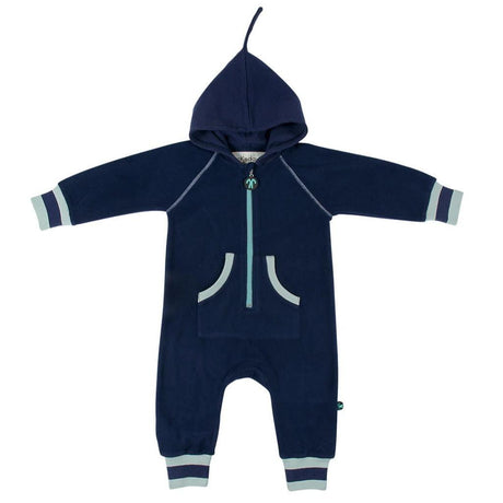 Kombinezon niemowlęcy Ducksday Baggy Fleece Suit 74 80, ciepły i wygodny krój, idealny na chłodne dni.