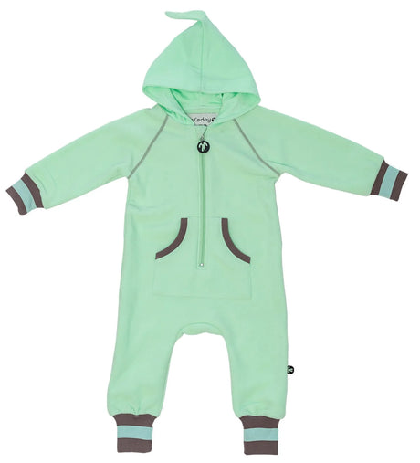 Kombinezon zimowy niemowlęcy Ducksday Buggy Fleece Suit 80-86, ciepły, miękki i wygodny dla dzieci na chłodne dni.