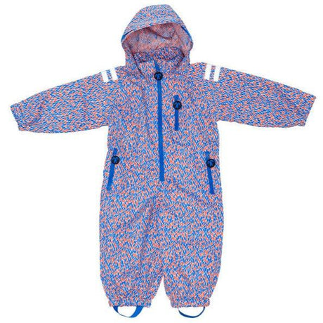 Kombinezon zimowy niemowlęcy dla dziewczynki, wodoodporny i oddychający, Ducksday Rainsuit Recycled 86-92, idealny na jesień i zimę.