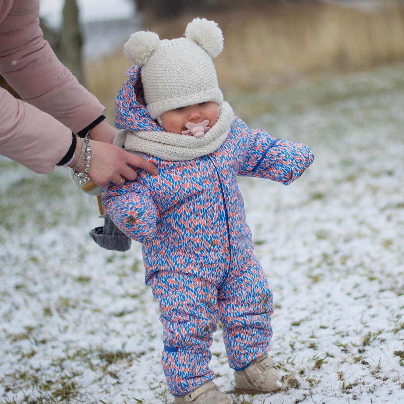 Ducksday: kombinezon zimowy Baby Snowsuit 74 3-6 M - Noski Noski