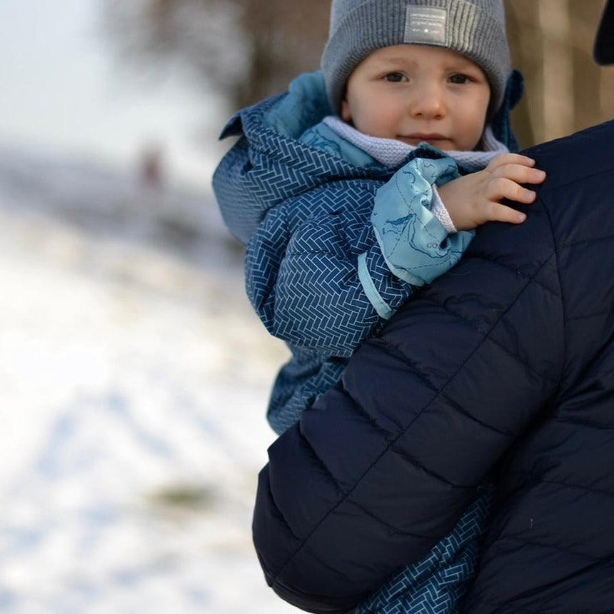 Ducksday: kombinezon zimowy Baby Snowsuit 74 3-6 M - Noski Noski