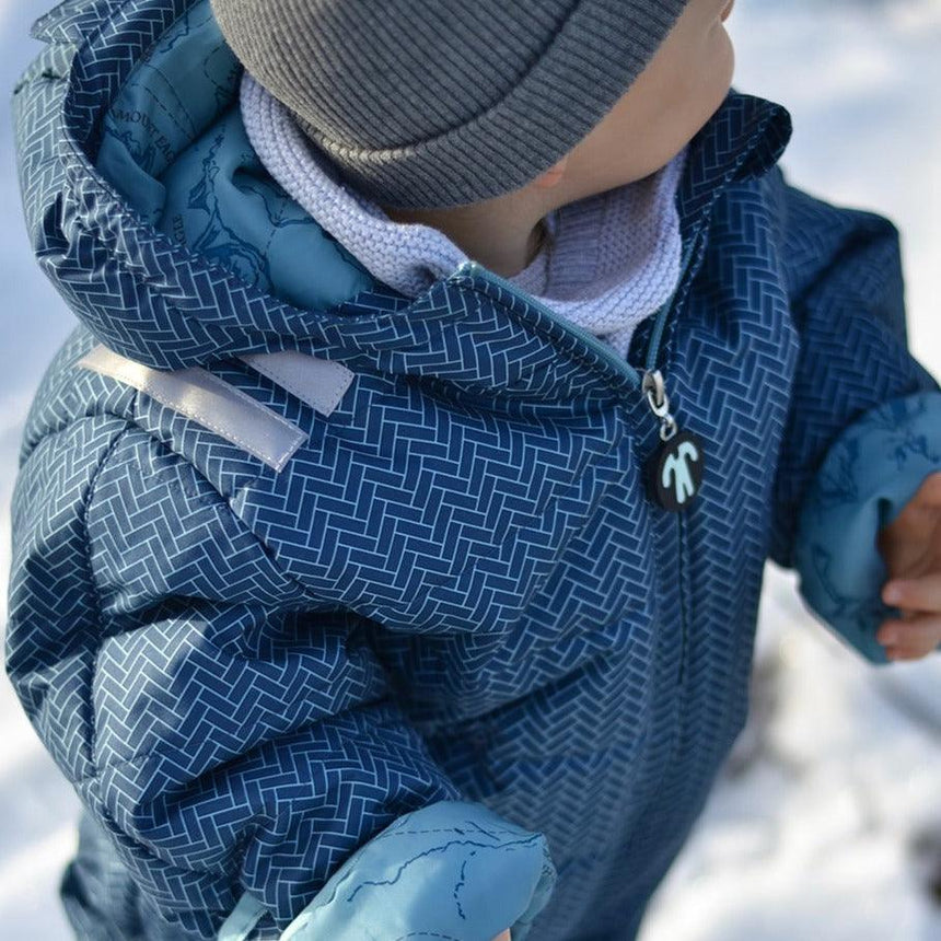 Ducksday: kombinezon zimowy Baby Snowsuit 74 3-6 M - Noski Noski