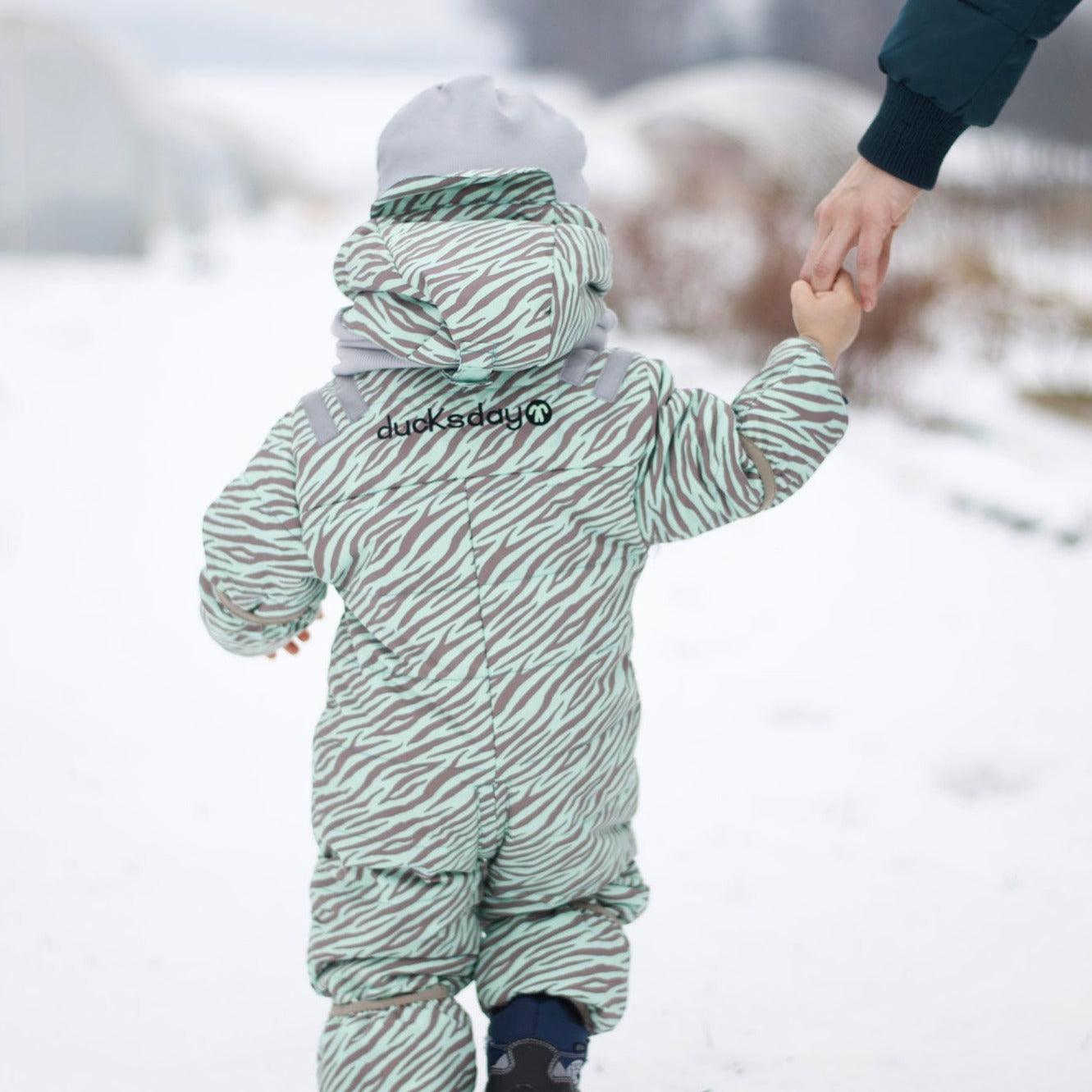 Ducksday: kombinezon zimowy Baby Snowsuit 74 3-6 M - Noski Noski