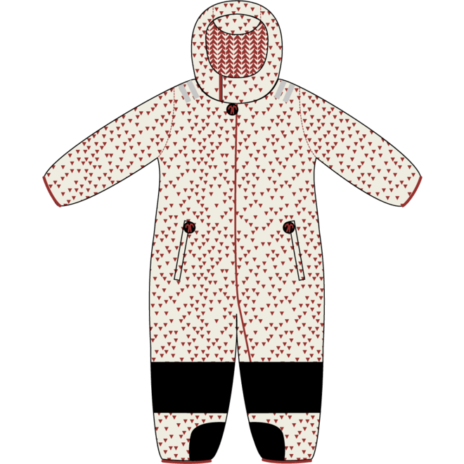Ducksday: kombinezon zimowy Toddler Snowsuit 110 5-6 lat - Noski Noski