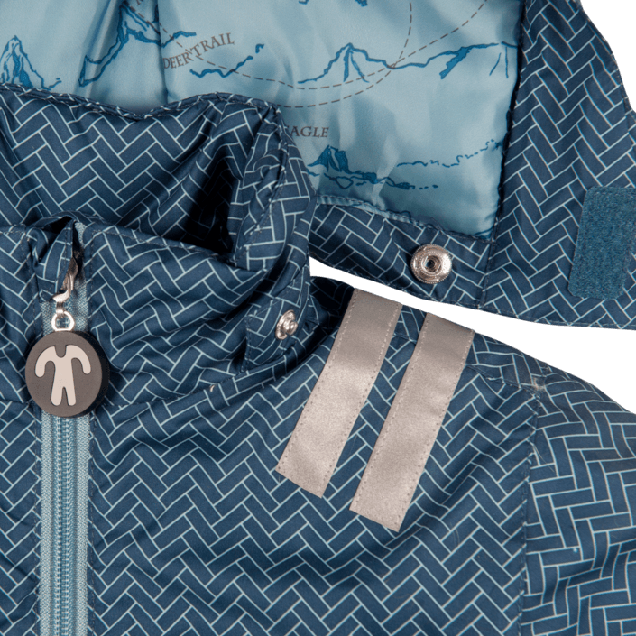 Ducksday: kombinezon zimowy Toddler Snowsuit 110 5-6 lat - Noski Noski