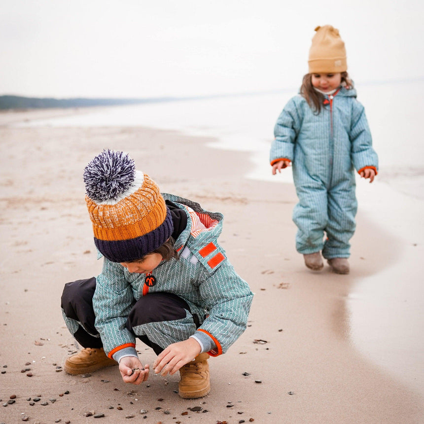 Ducksday: kombinezon zimowy Toddler Snowsuit 110 5-6 lat - Noski Noski