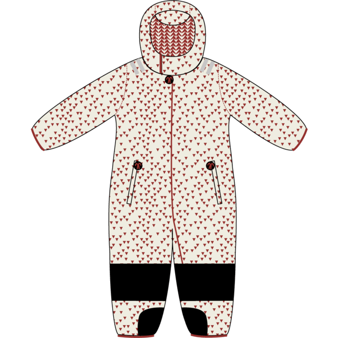 Ducksday: kombinezon zimowy Toddler Snowsuit 98 3-4 lata - Noski Noski