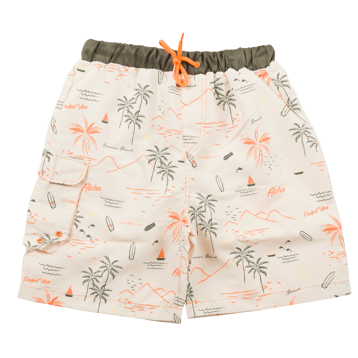 Ducksday: spodenki kąpielowe Boardshorts Boys UV - Noski Noski