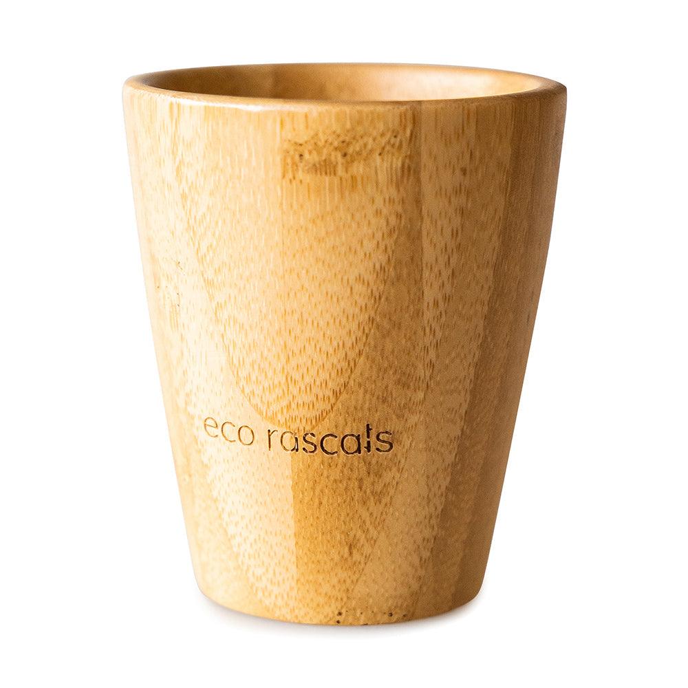 Eco Rascals: bambusowy kubek niekapek z silikonową nakładką 190 ml - Noski Noski