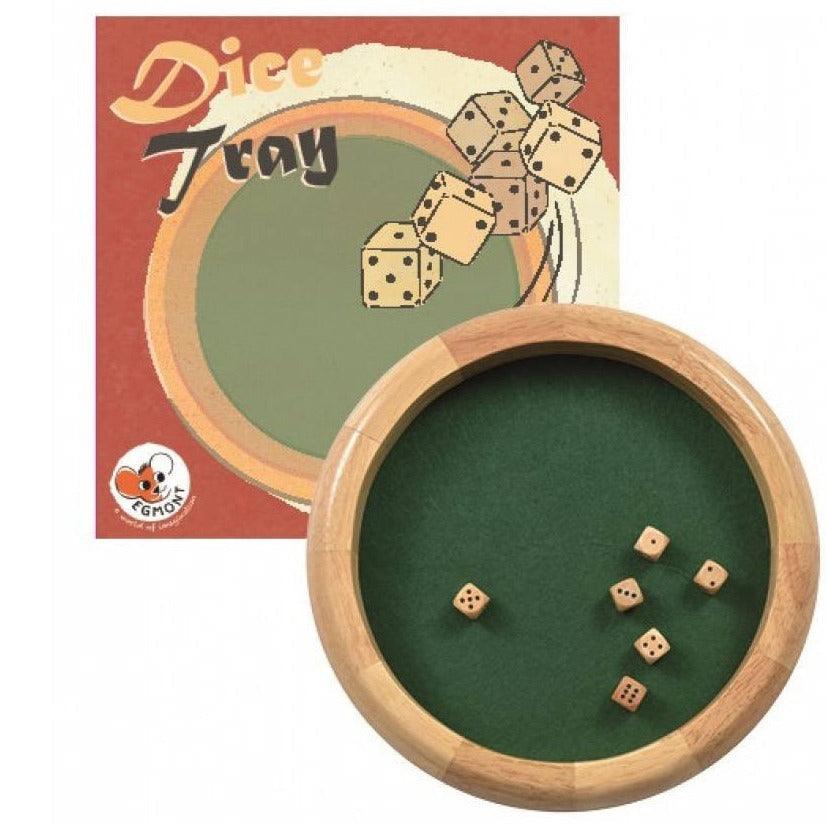 Egmont: drewniana gra Kości Dice Tray - Noski Noski