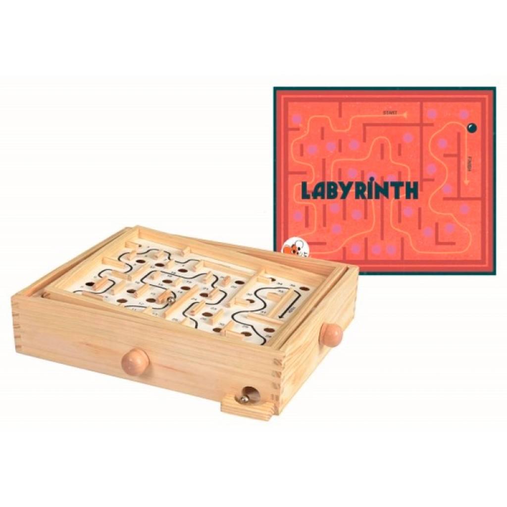 Egmont: drewniana gra zręcznościowa Labirynt - Noski Noski