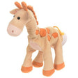 Pluszowa pacynka Żyrafa Egmont, miękka, kolorowa i bezpieczna zabawka na palce dla maluchów, rozwija kreatywność.