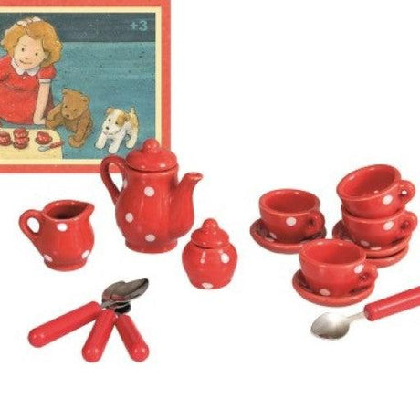 Egmont: porcelanowy serwis do zabawy Mini Tea Porcelain Set - Noski Noski