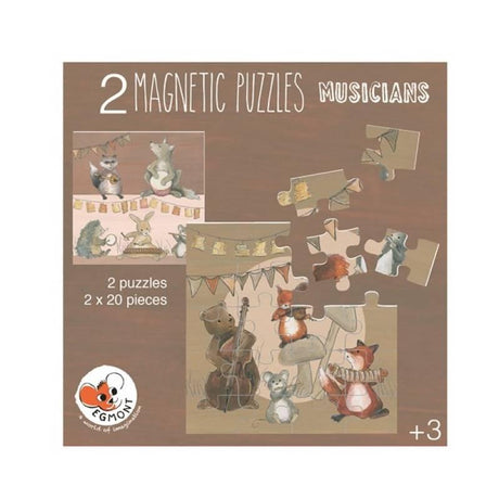 Egmont: puzzle magnetyczne Muzycy - Noski Noski