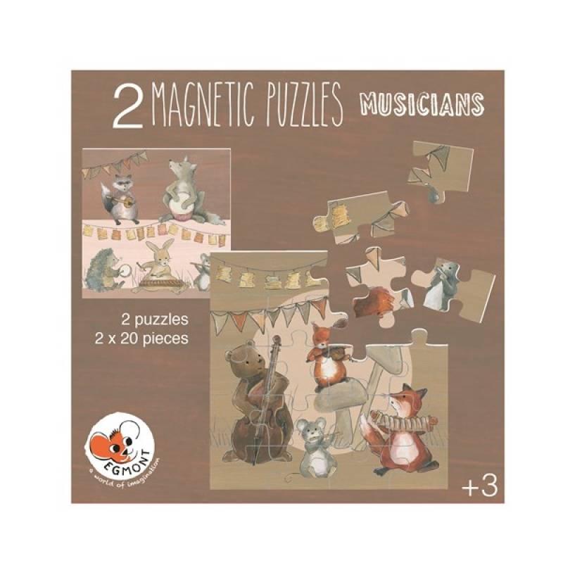 Egmont: puzzle magnetyczne Muzycy - Noski Noski