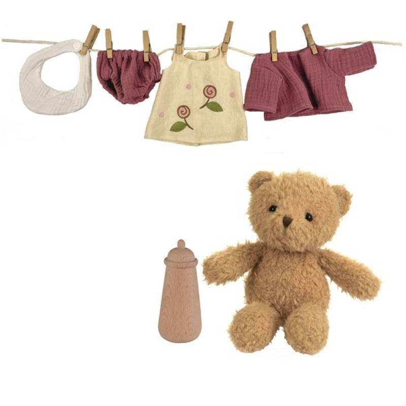 Egmont Toys: miś w walizce z ubraniami Morrisette - Noski Noski