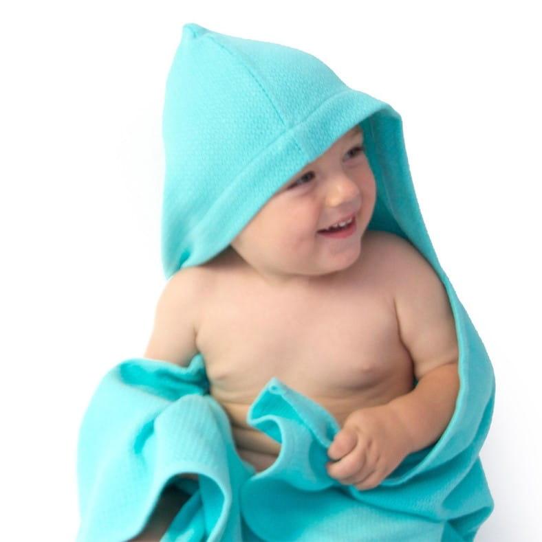 Ekobo: ręcznik z kapturkiem i myjka z bawełny organicznej Baby Hooded Towel Set - Noski Noski