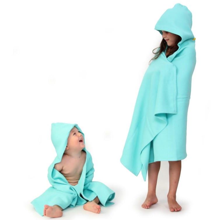 Ekobo: ręcznik z kapturkiem i myjka z bawełny organicznej Baby Hooded Towel Set - Noski Noski