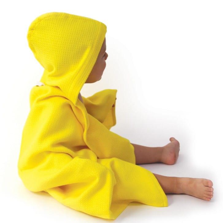 Ekobo: ręcznik z kapturkiem i myjka z bawełny organicznej Baby Hooded Towel Set - Noski Noski