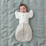ergoPouch: 2w1 kaftanik otulacz Grey 0,2 TOG 2-6 M - Noski Noski