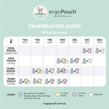 ergoPouch: 2w1 śpiworek kombinezon Sleep Suit Bag 2,5 TOG 8-24 M - Noski Noski