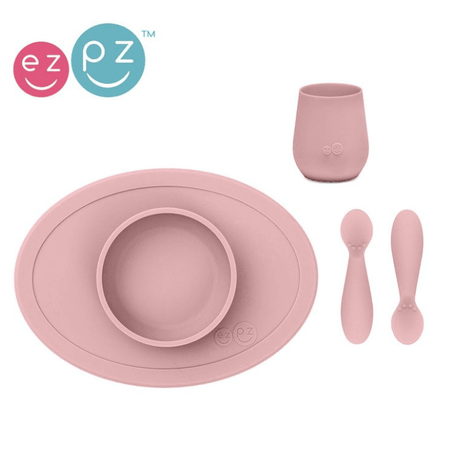 EzPz: pierwsze naczynia silikonowe First Foods Set - Noski Noski