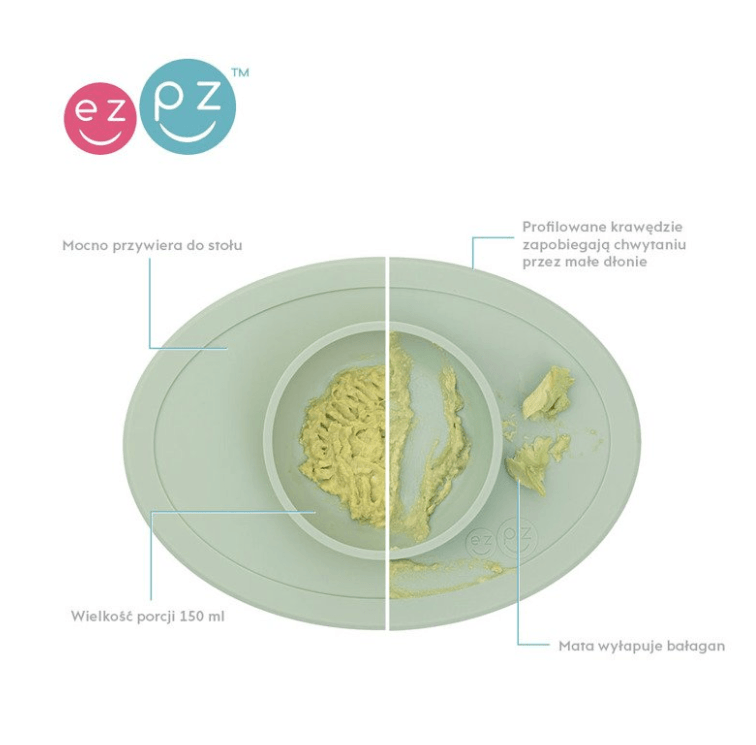 EZPZ: First silicone vessels First Foods Set