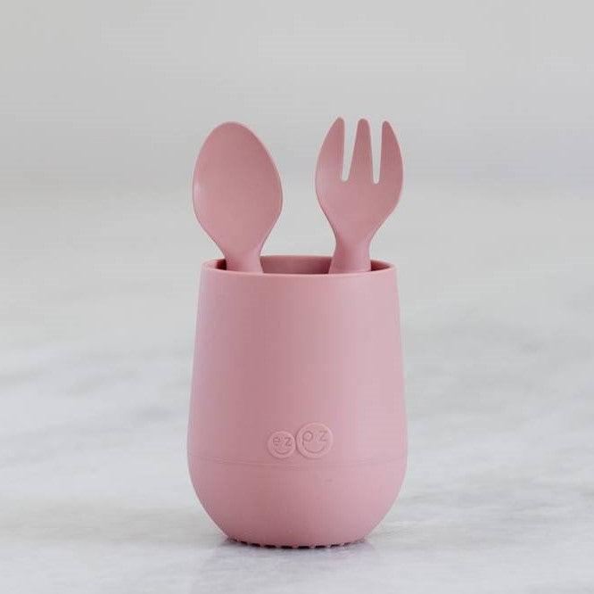 EzPz: silikonowe sztućce Mini Utensils - Noski Noski
