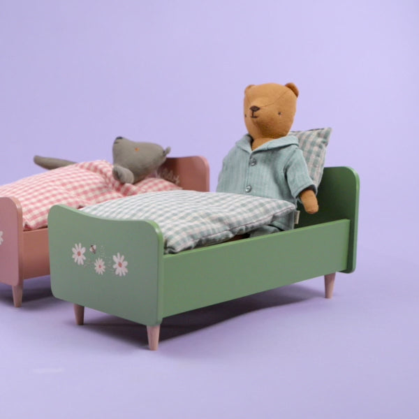 Łóżko dla misia Maileg Wooden Bed Teddy Dad