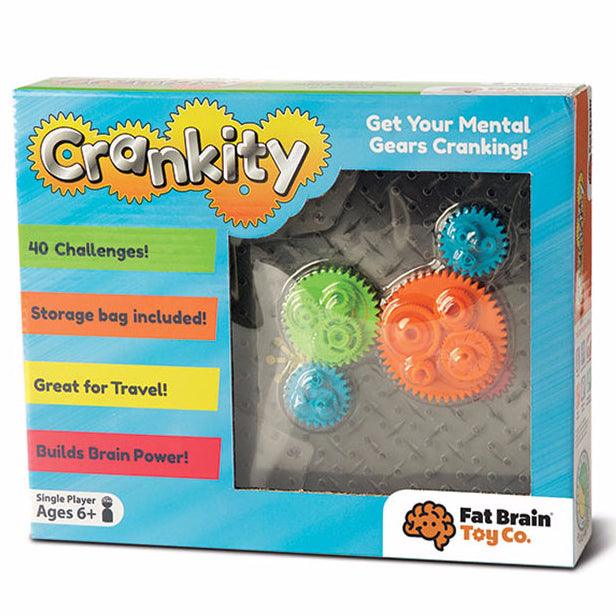 Fat Brain Toys: gra logiczna zębatki Crankity - Noski Noski