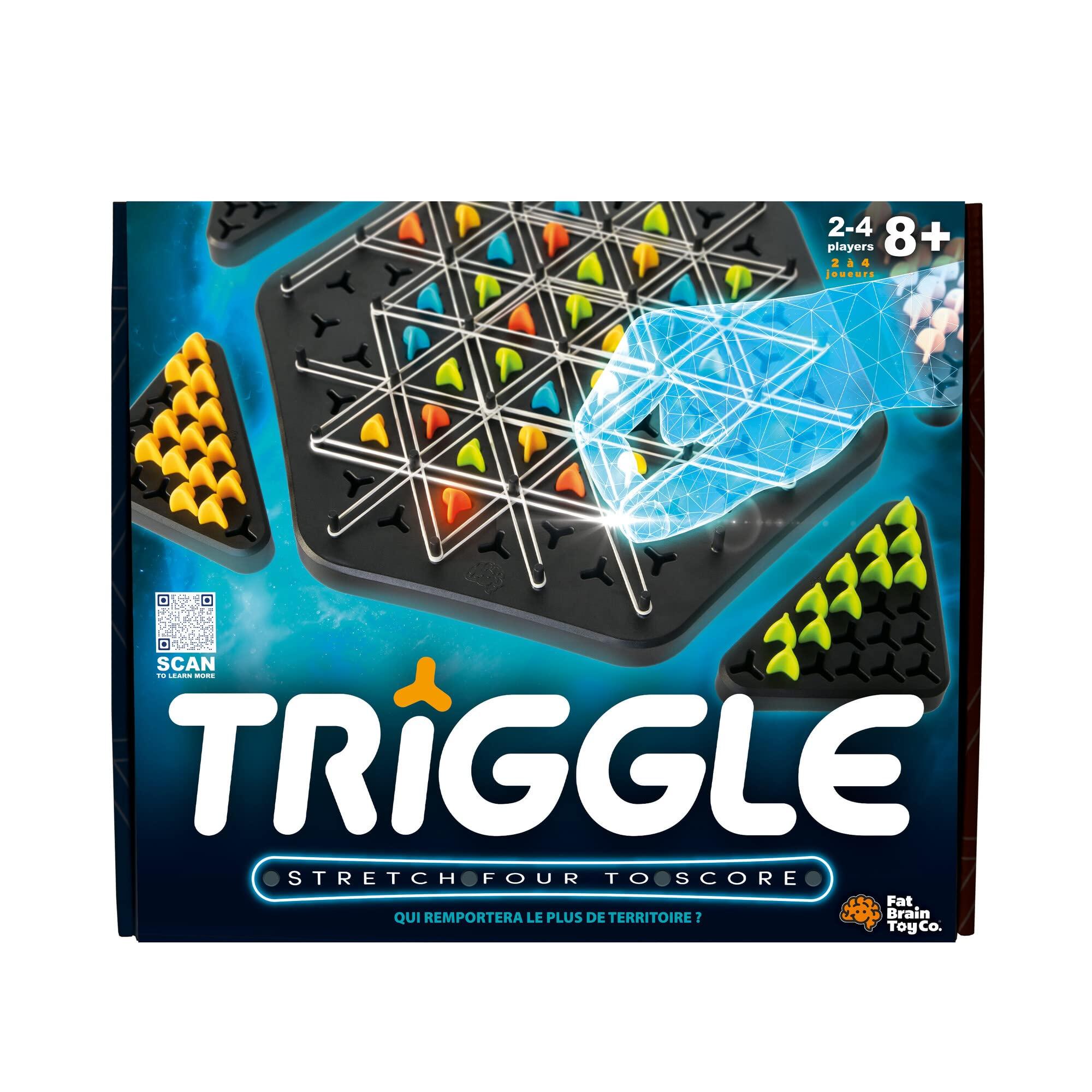 Fat Brain Toys: gra strategiczna trójkąty Triggle - Noski Noski