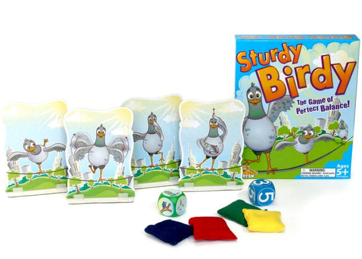 Fat Brain Toys: gra zręcznościowa Sturdy Birdy - Noski Noski