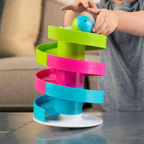 Fat Brain Toys: kołyszący się tor dla kulek Wobble Run - Noski Noski