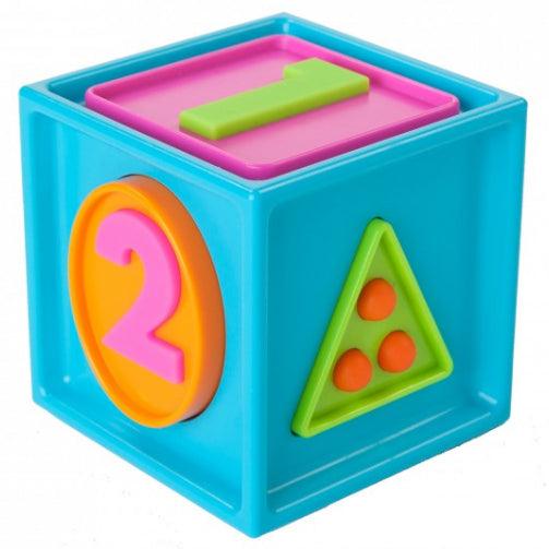 Fat Brain Toys: łamigłówka Smarty Cube 1-2-3 - Noski Noski