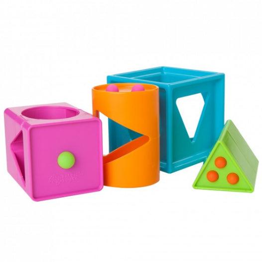 Fat Brain Toys: łamigłówka Smarty Cube 1-2-3 - Noski Noski