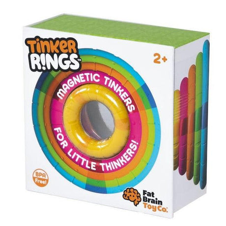 Fat Brain Toys: magnetyczne sprytne kółka Tinker Rings - Noski Noski
