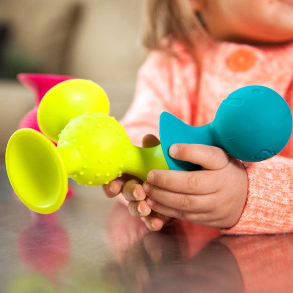 Fat Brain Toys: przyssawki dla niemowląt PipSquigz - Noski Noski