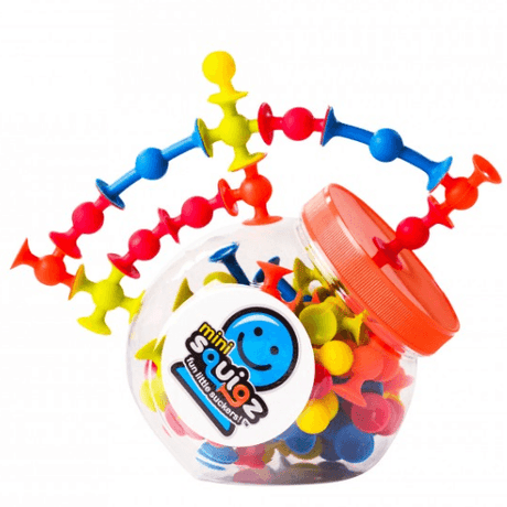 Fat Brain Toys: przyssawki mini Squigz 75 el. - Noski Noski