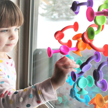 Fat Brain Toys: przyssawki Squigz 2.0 36 el. - Noski Noski