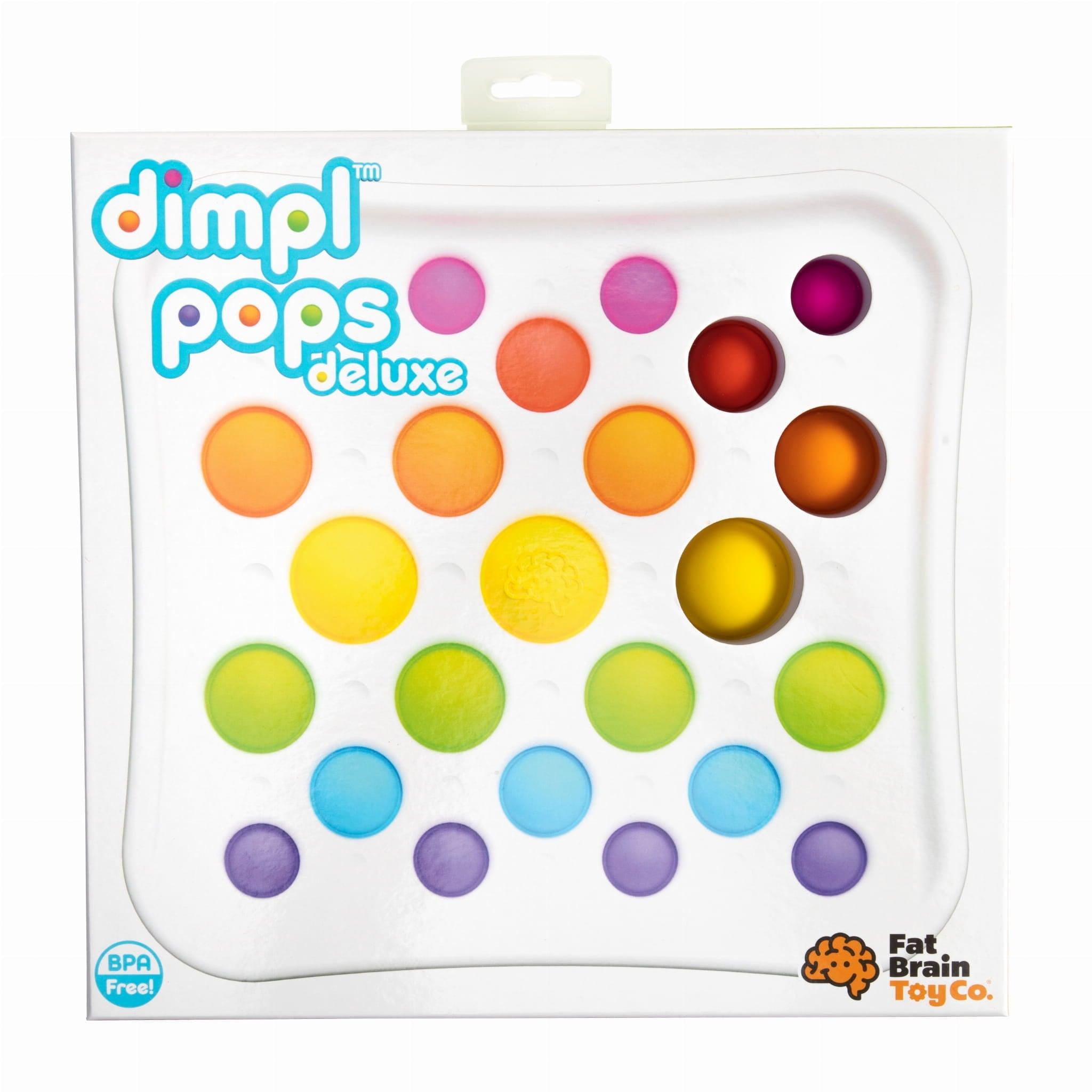 Fat Brain Toys: sensoryczna zabawka bąbelki Dimpl Pops Deluxe - Noski Noski