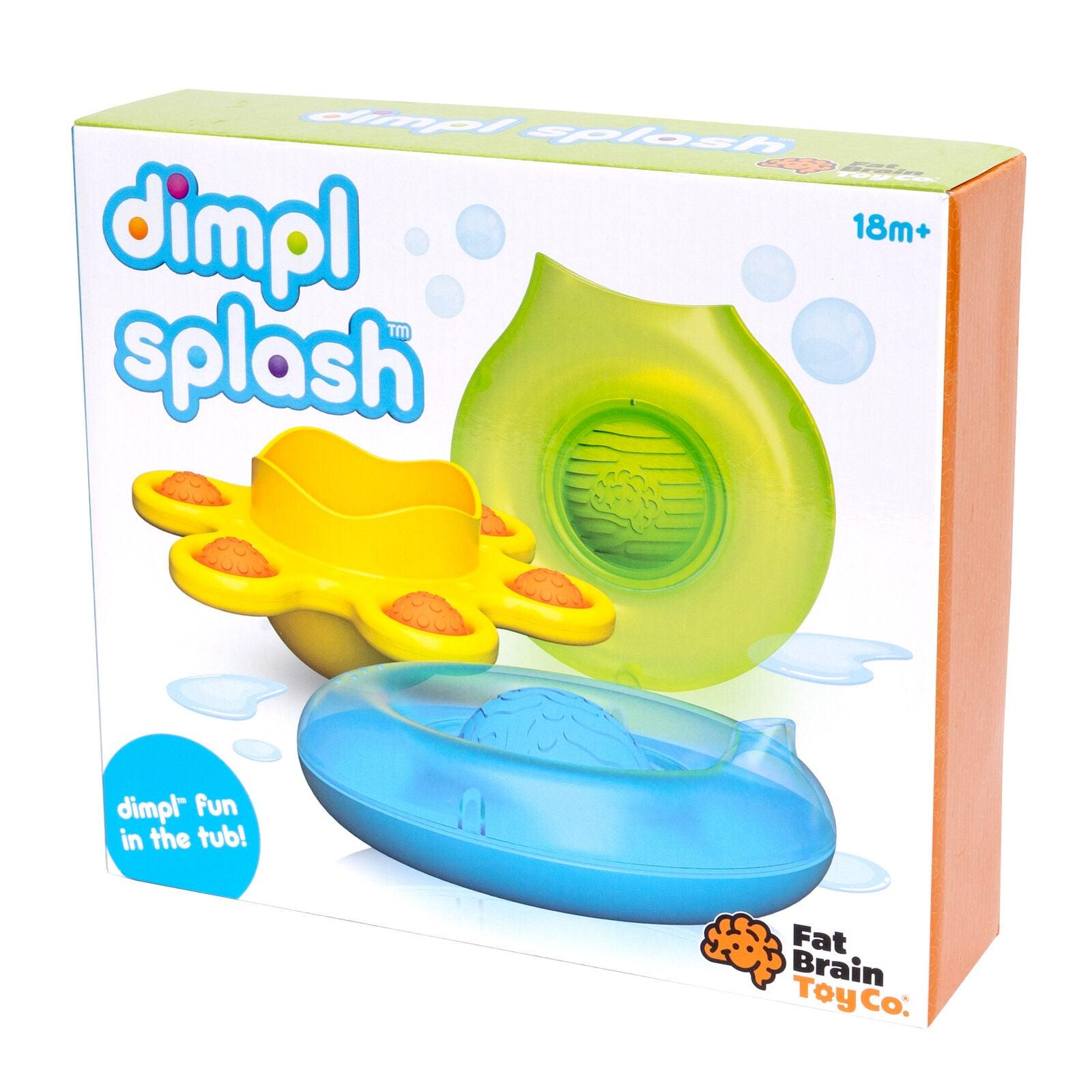 Fat Brain Toys: sensoryczne bąbelki kąpielowe Dimpl Splash - Noski Noski