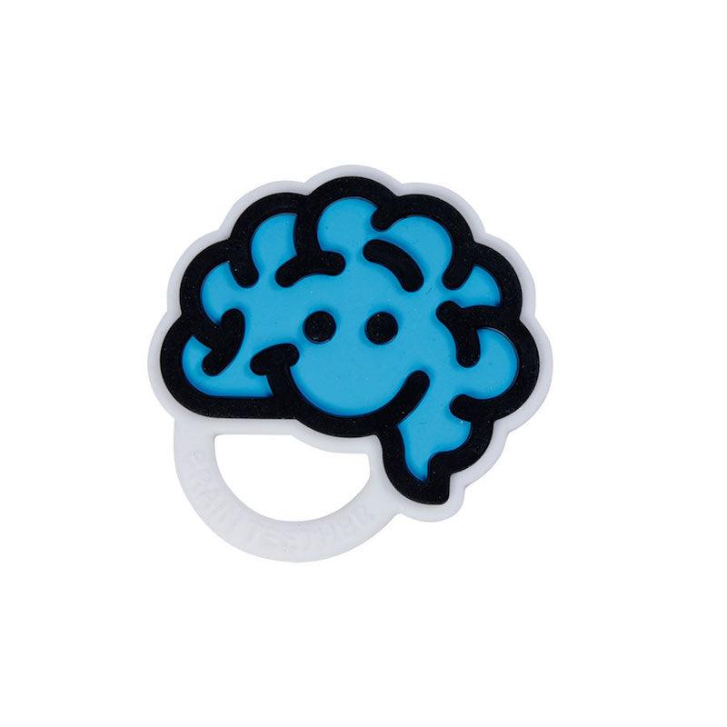 Fat Brain Toys: silikonowy gryzak mózg The Brain Teether - Noski Noski
