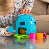 Fat Brain Toys: sorter fabryka kształtów Shape Factory - Noski Noski