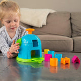 Fat Brain Toys: sorter fabryka kształtów Shape Factory - Noski Noski