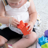 Fat Brain Toys: sorter kształtów z przykrywkami Plugzy - Noski Noski