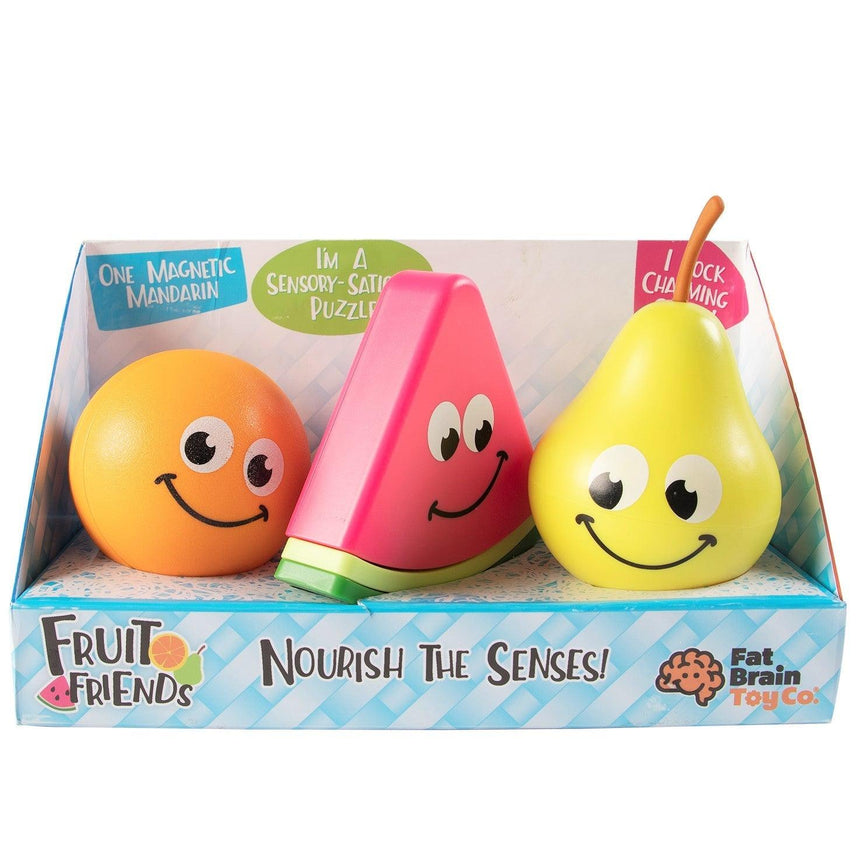 Fat Brain Toys: wczesnorozwojowe owoce 3w1 Fruit Friends - Noski Noski